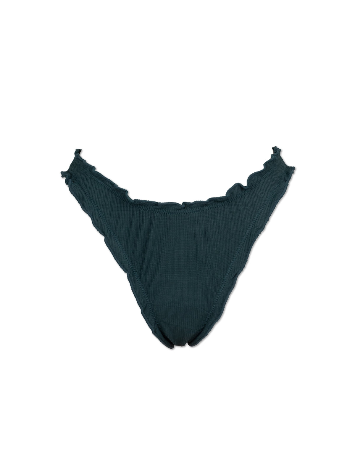 GABRIELLE BIKINI BOTTOM - Pine Ribbed