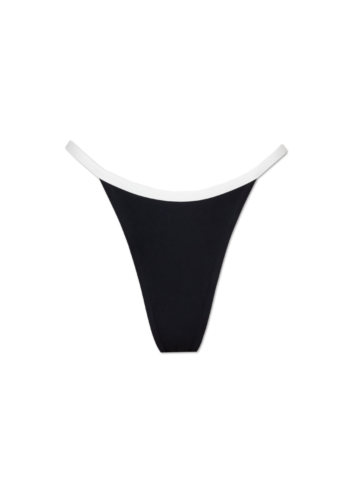 NIKI BIKINI BOTTOM - Black / White