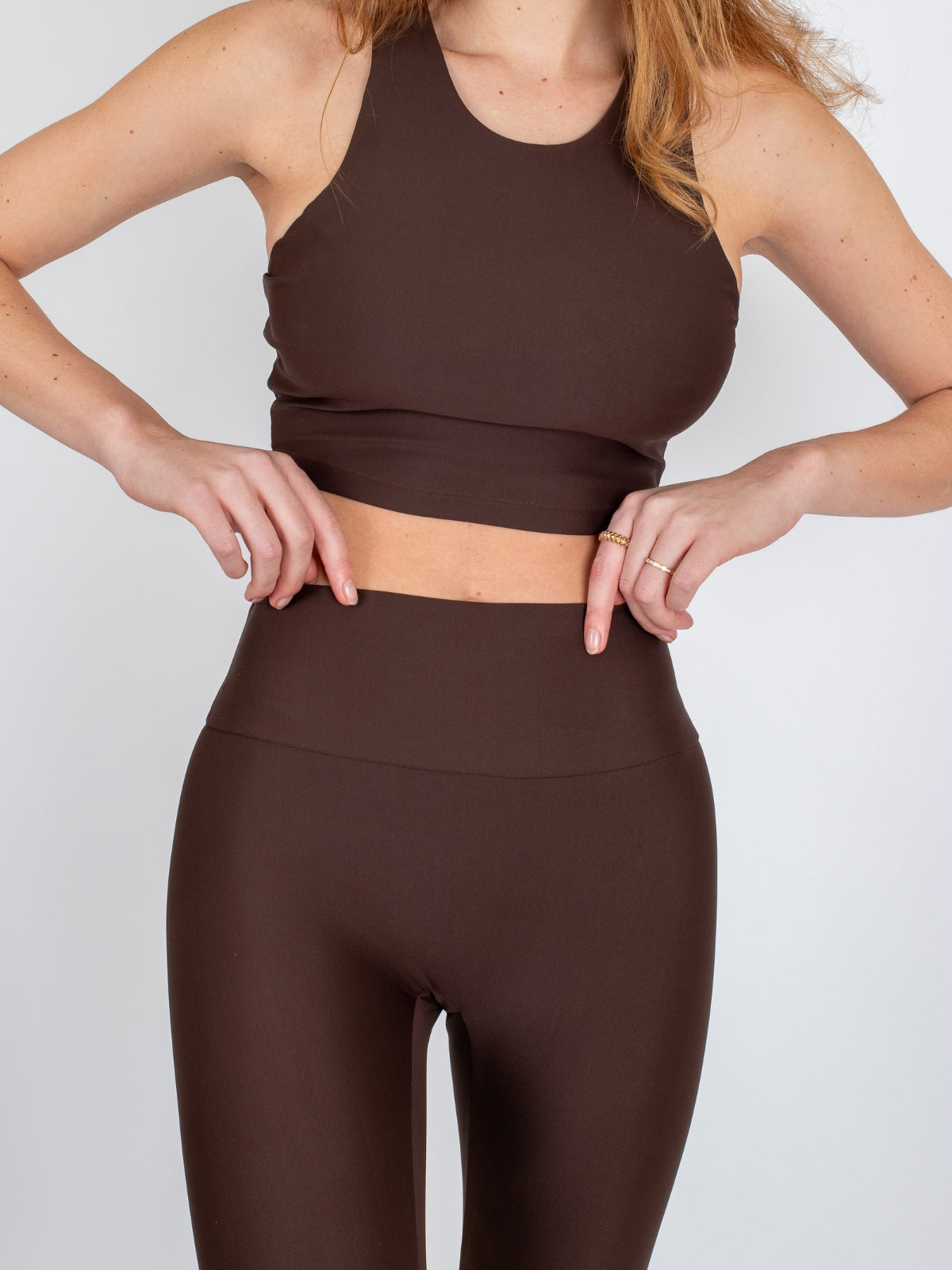 MIRA LEGGINGS - Espresso