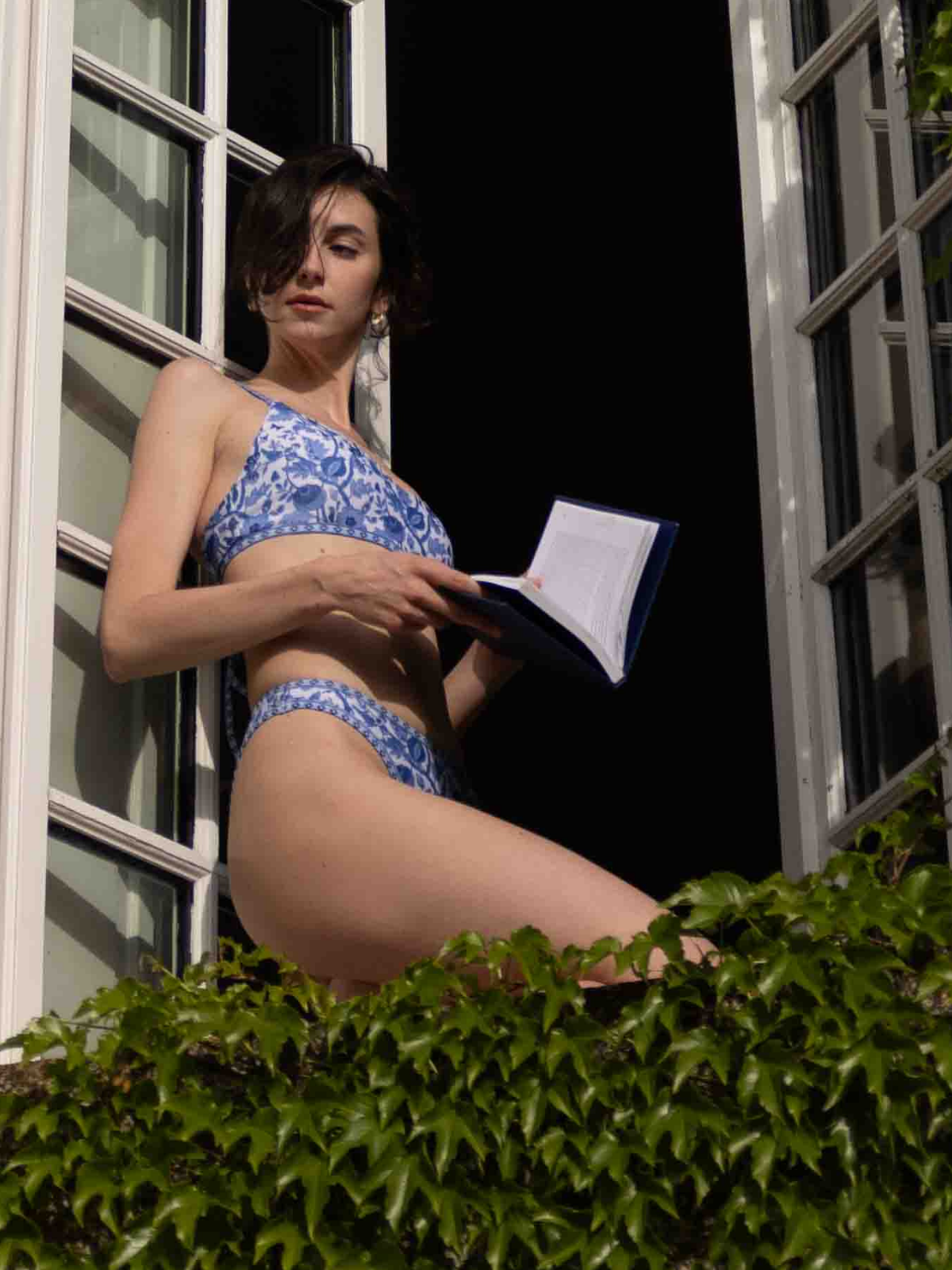SERAINA BIKINI TOP - Porcelain
