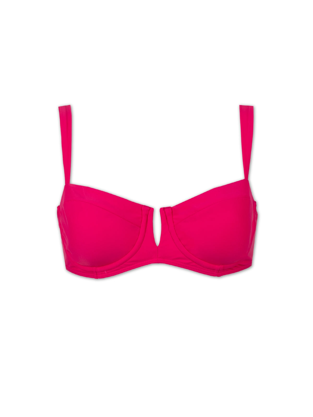 SVEA BIKINI TOP - Fuchsia