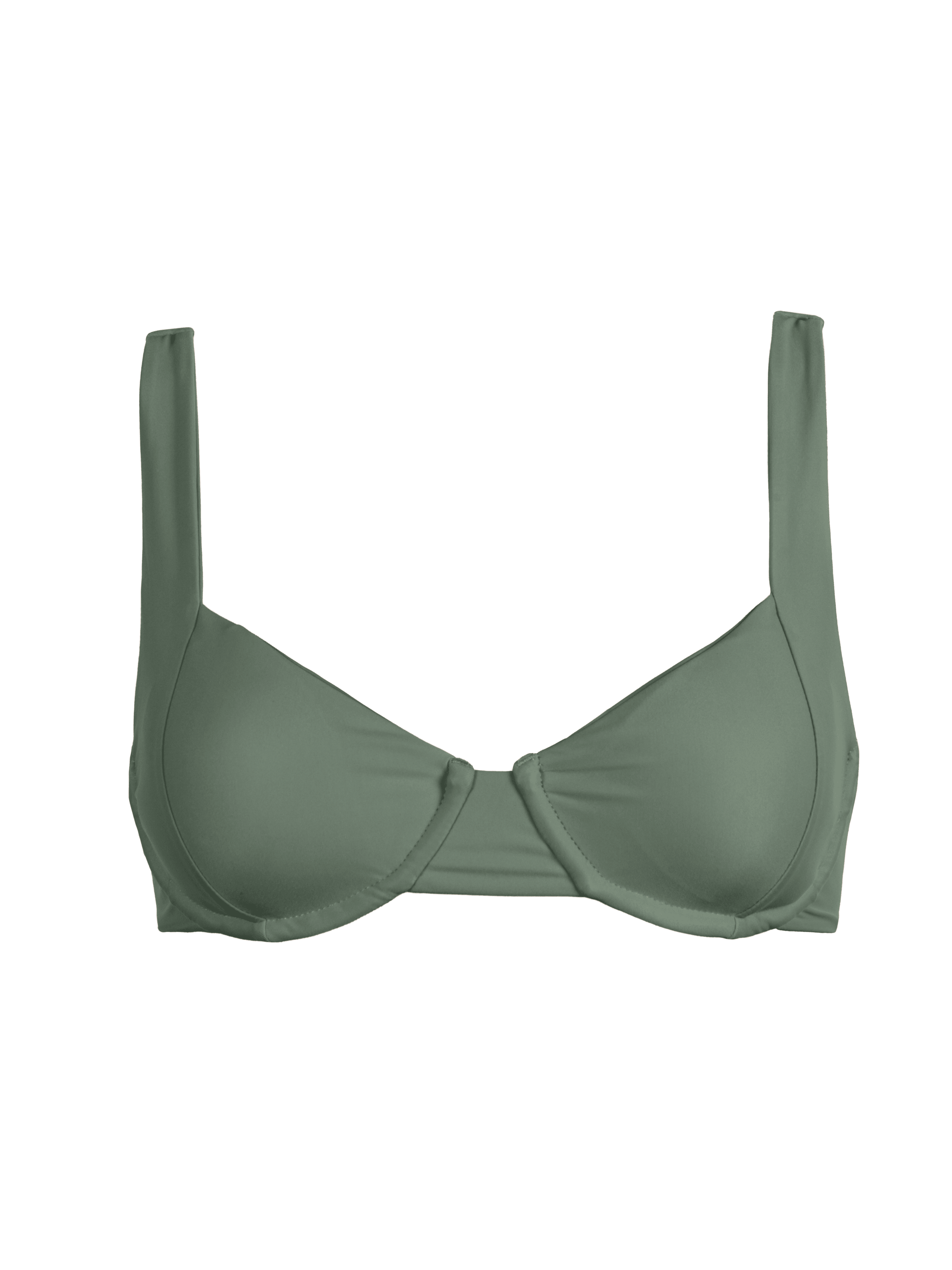 Produktbild Bikini Top grün recyceltem Stoff