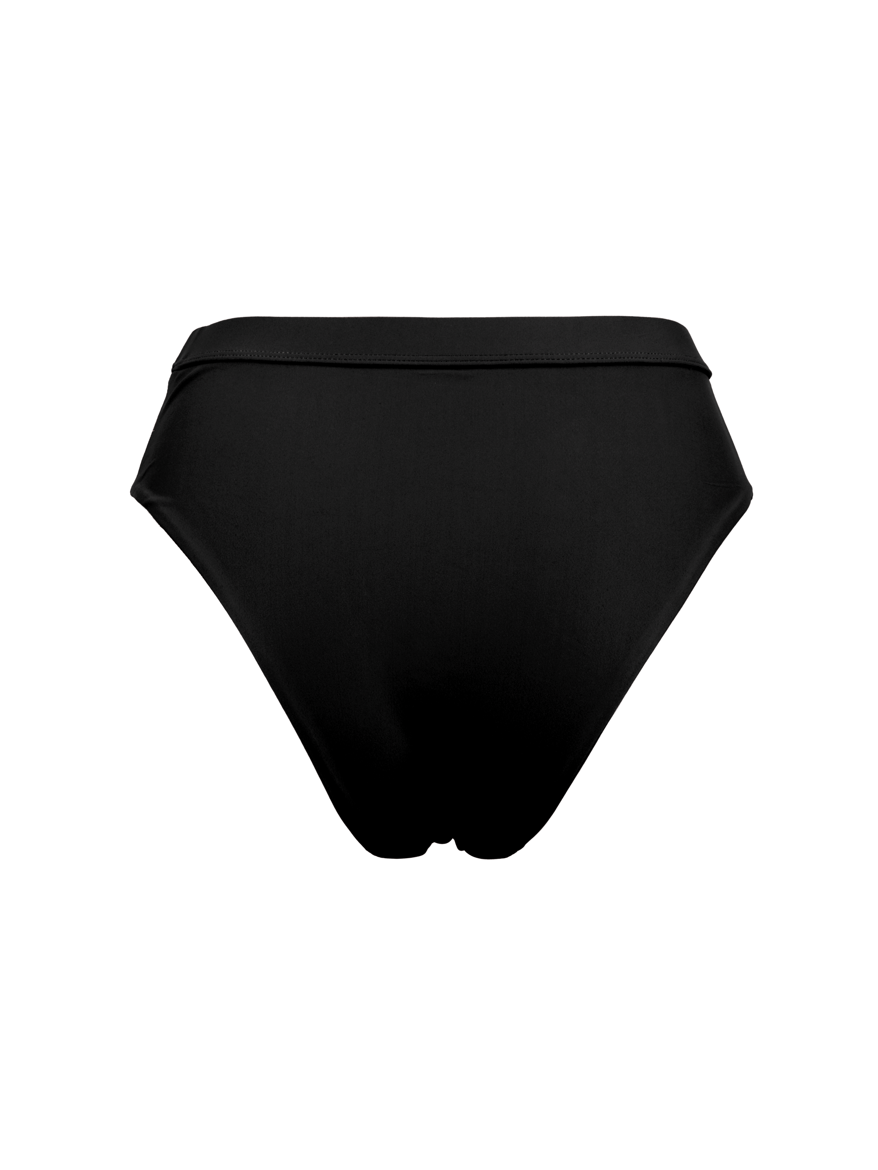 INES BIKINI BOTTOM - Black