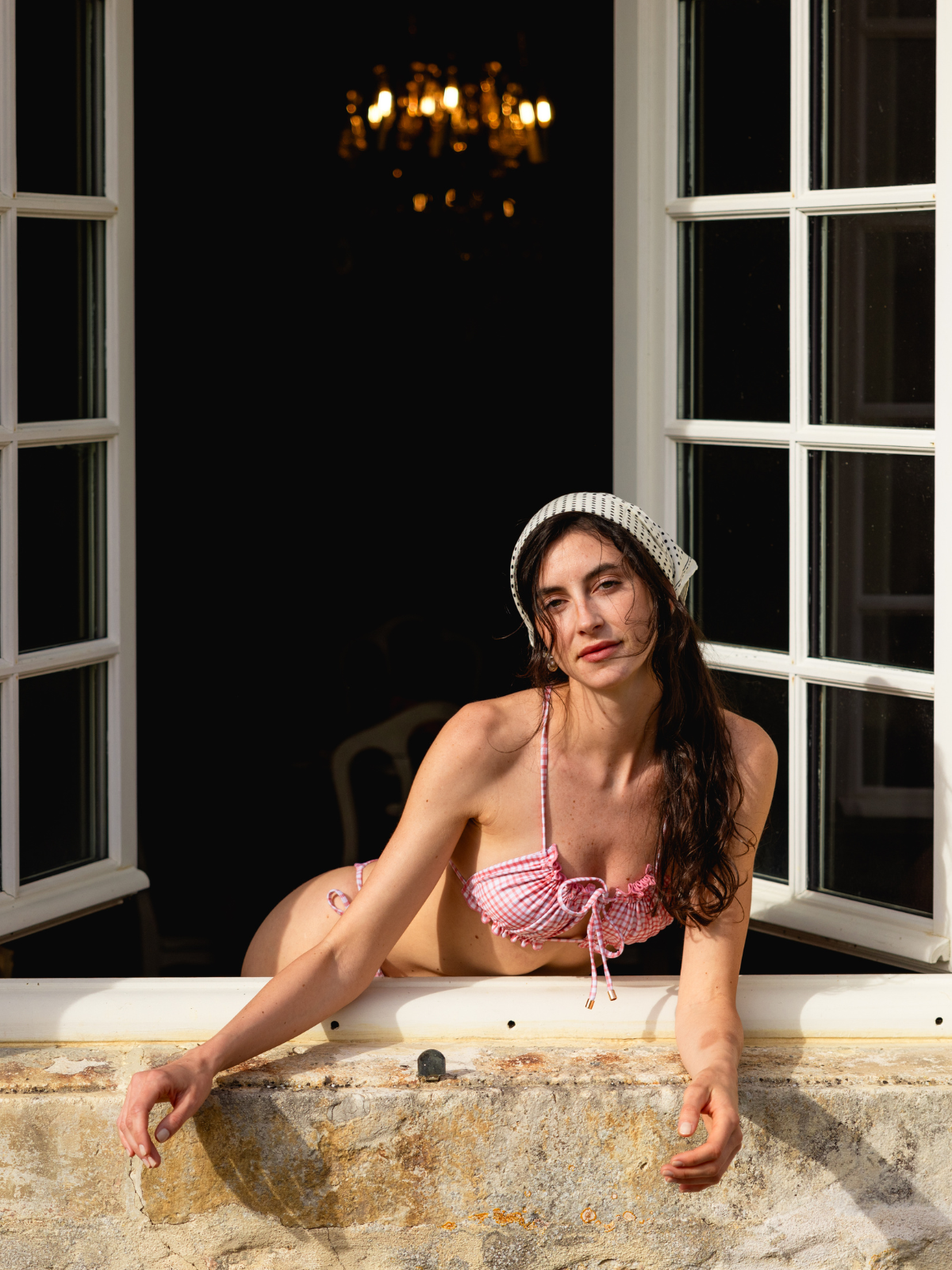 GABRIELLE BIKINI TOP - Strawberry