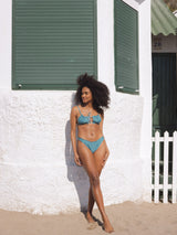 GABRIELLE BIKINI BOTTOM - Stone Blue
