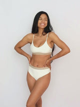 INES BIKINI TOP - Vinosun Stripe