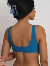 LAURE BIKINI TOP - Tangerine
