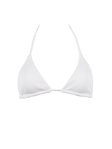 Produktbild Bikini Oberteil weiss gerippt Palmar Swimwear Zürich