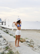 CARLY BIKINI TOP - Aegean Ceramic - palmarswimwear