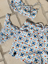 Swim Shorts - Porto Tiles