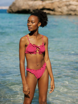 Am Meer Bikini Set pink nachhaltig Palmar Swimwear