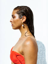 Model Bikini Top nachhaltig Wasser Palmar