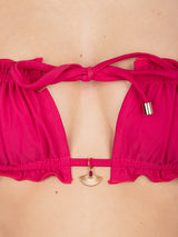 GABRIELLE BIKINI TOP - Fuchsia - palmarswimwear