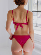 Model Bikini pink cheeky Bottom verstellbares Top Palmar