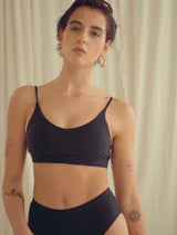 INES BOTTOM - Black